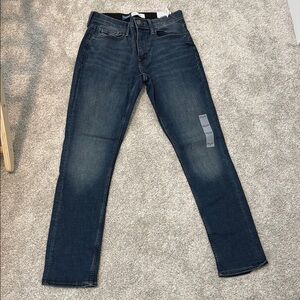 Old Navy Blue Slim Jeans with Vintage Wash